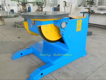 Automatic Pipe Welding Positioner , Motorized Tilt And Rotation Turning Table
