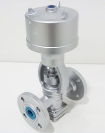 Self Control 3 Way 2 Position Pneumatic Valve Three Port Cutting Valves